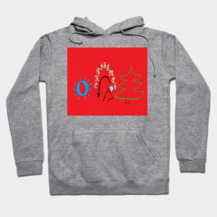 ASL O Christmas Tree Hoodie